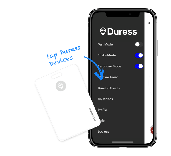 2 - Tap Duress Devices - card