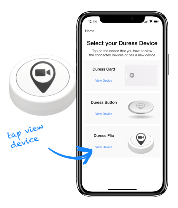 3 - Select Duress Flic