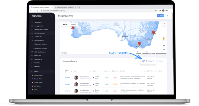 Export Emergencies